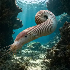 Electric eel + Nautilus